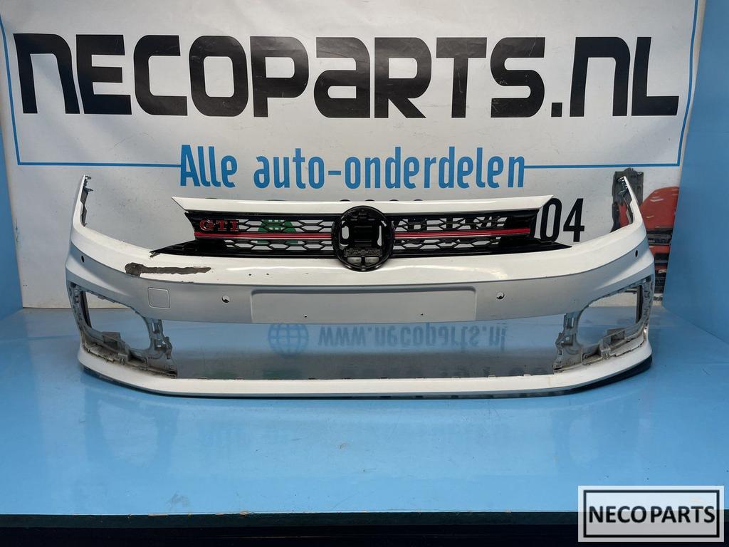 VW POLO 2G GTI RLINE R LINE BUMPER VOORBUMPER ORIGINEEL, Gebruikt, -, Volkswagen, -