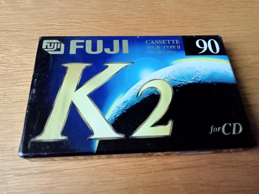 Fuji K2 90, Ophalen of Verzenden, Nieuw in verpakking, 1 bandje, Onbespeeld