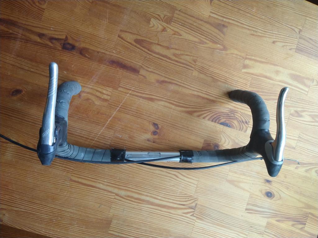 Fietsstuur voor racefiets, Fietsen en Brommers, Fietsonderdelen, Ophalen, Gebruikt, Stuur, Staal