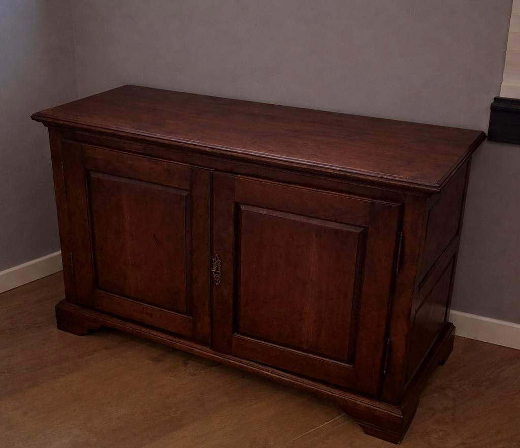 TV kast, Huis en Inrichting, Kasten | Dressoirs, Ophalen, Gebruikt, 50 tot 100 cm, Kersenhout
