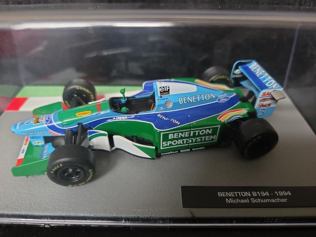 Benetton B194 F1 1994 – Michael Schumacher – schaal 1:43, Ophalen of Verzenden, Auto