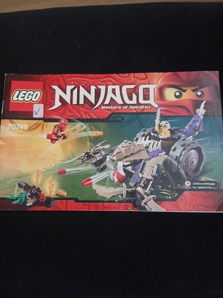 Lego Ninjago 70745 - Jungle Raider, Ophalen, Gebruikt, Complete set, Lego