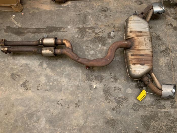 Uitlaat Midden + Einddemper van een Audi RS3, Gebruikt, -, -, -