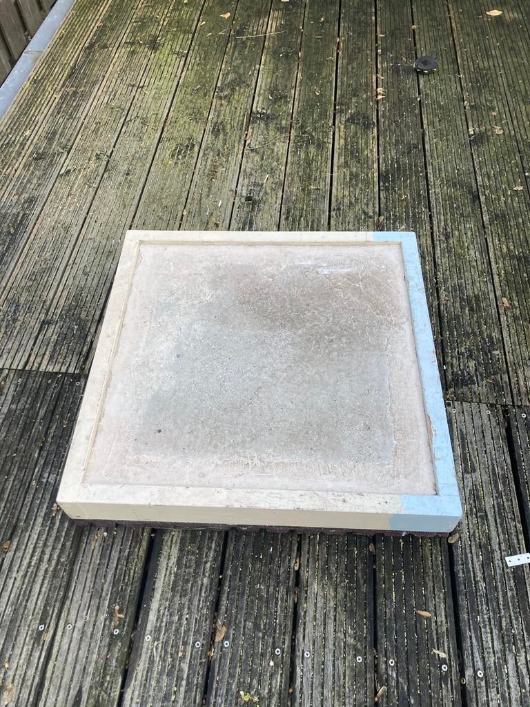 Wasmachine verhoger, antitrilling, betonblok, Ophalen, Overige typen, Zo goed als nieuw, Minder dan 100 cm