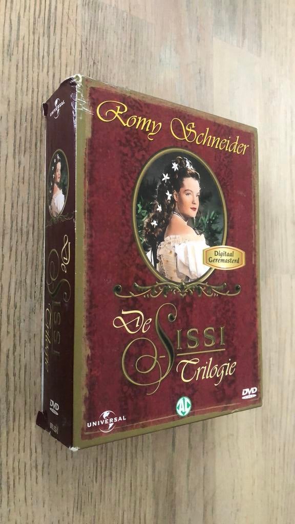 Dvd serie De Sissi Trilogie Romy Scneider, Drama, Ophalen of Verzenden, Zo goed als nieuw, Alle leeftijden