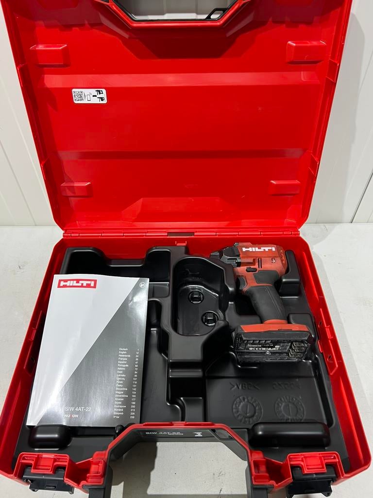 Hilti SIW 4AT-22 Slagschroevendraaier – Zonder Accu en lader, Doe-het-zelf en Verbouw, Gereedschap | Boormachines, Ophalen of Verzenden
