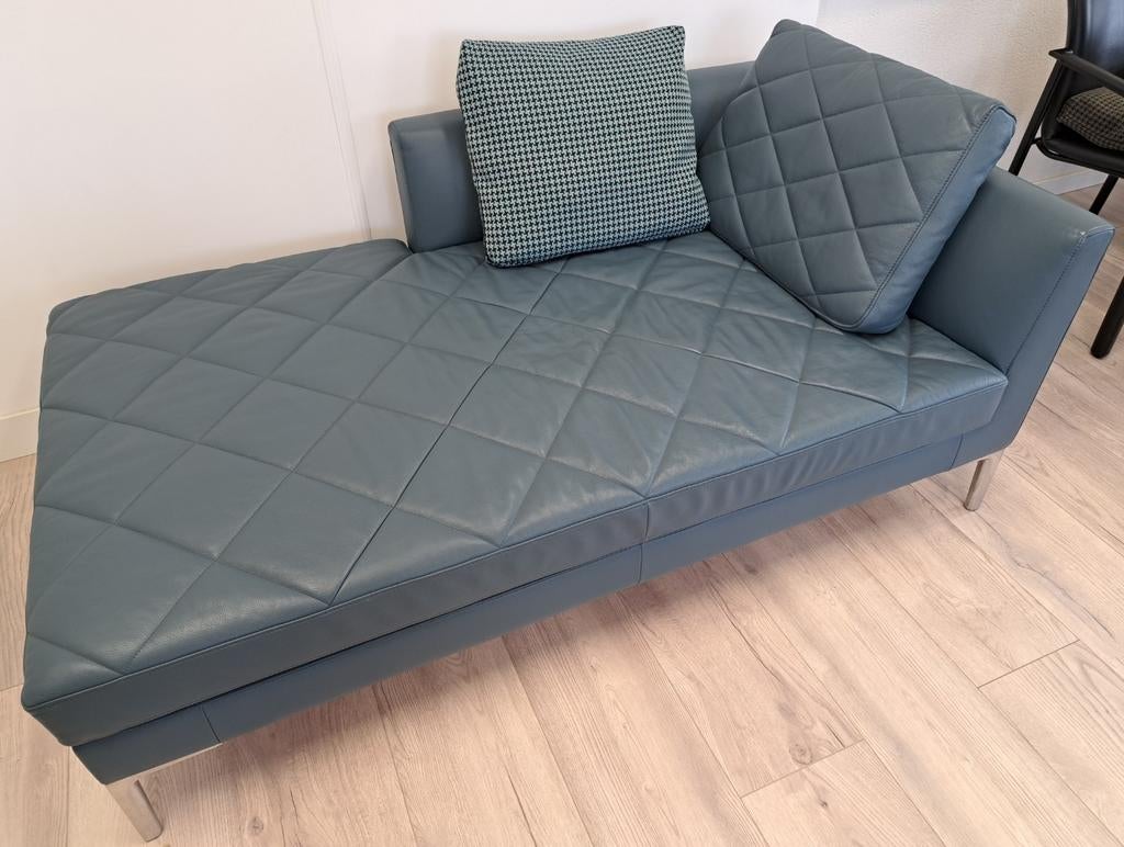 Prachtige lederen De Sede ds-48 bank/chaise longue, Ophalen, Design, 150 tot 200 cm, Leer