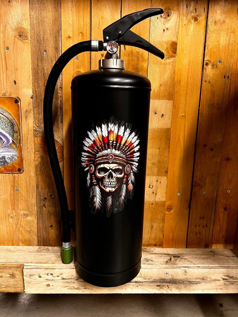 Design werkende schuimblusser 6 liter, Huis en Inrichting, Brandblussers en Brandkasten, Ophalen of Verzenden, Nieuw, Brandblusser