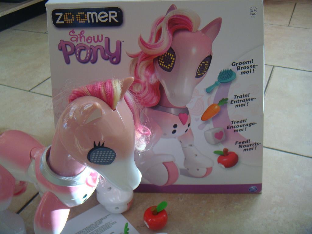 Zoomer Show Pony interactieve paard complete ALS NIEUW!, Ophalen of Verzenden, Zo goed als nieuw, Jongen of Meisje