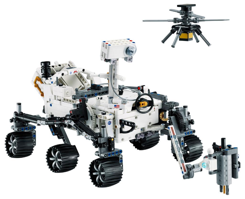 LEGO 42158 Technic NASA Mars Rover Perseverance 1132 delig, Ophalen of Verzenden, Nieuw, Complete set, Lego