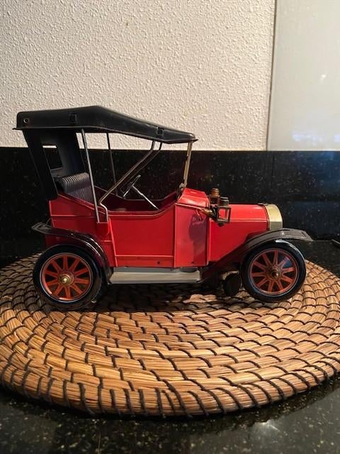 Vintage smoking car grand-pa veteran japan by Y jaren '60, Antiek en Kunst, Antiek | Speelgoed, Ophalen of Verzenden