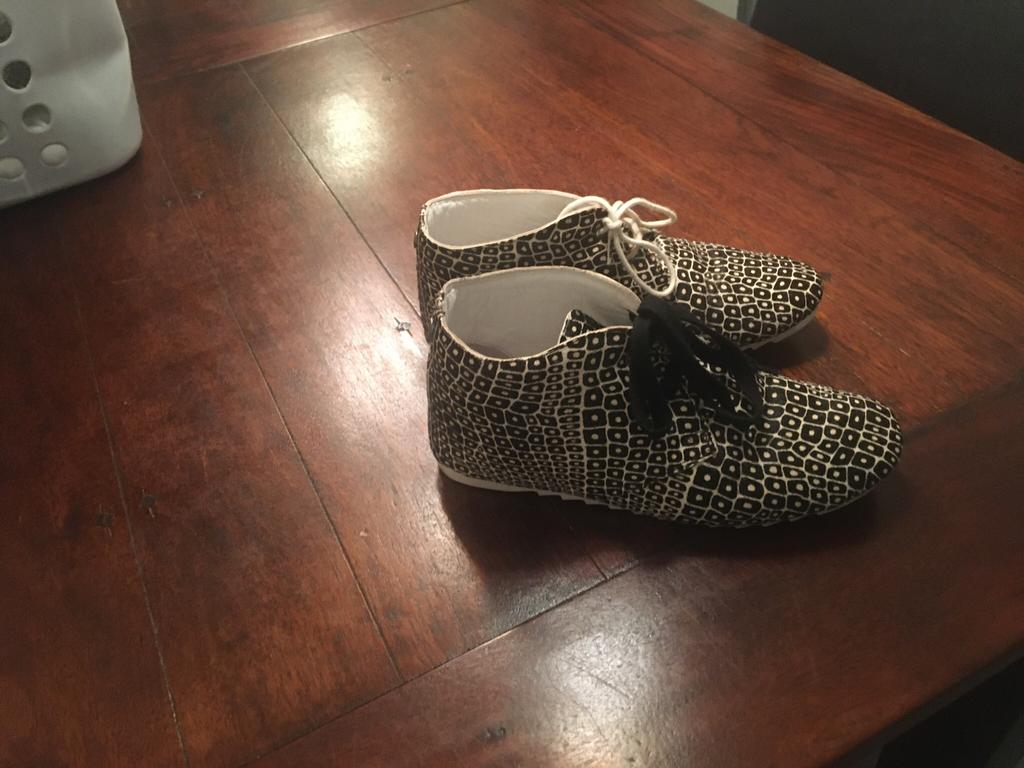 Maruti schoenen maat 38 met print, Beige, Overige typen, Ophalen of Verzenden, Zo goed als nieuw