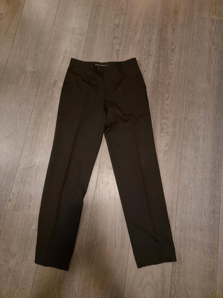 Twee Pantalons van WE maat 47 & 49 Zwart 60% Wol, WE, Maat 48/50 (M), Zwart, Ophalen of Verzenden