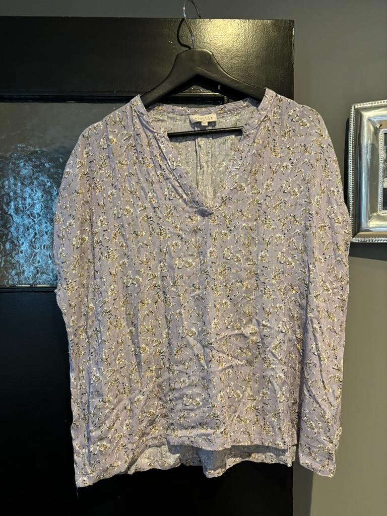 Zusss blouse maat xl 42, Kleding | Dames, Ophalen of Verzenden, Zo goed als nieuw, Maat 42/44 (L), Paars