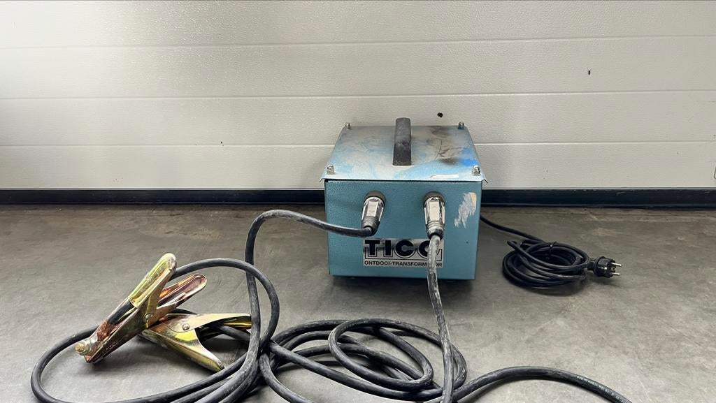 Tico ontdooi transformator, Ophalen, Zo goed als nieuw, 250 ampère of meer, Elektroden