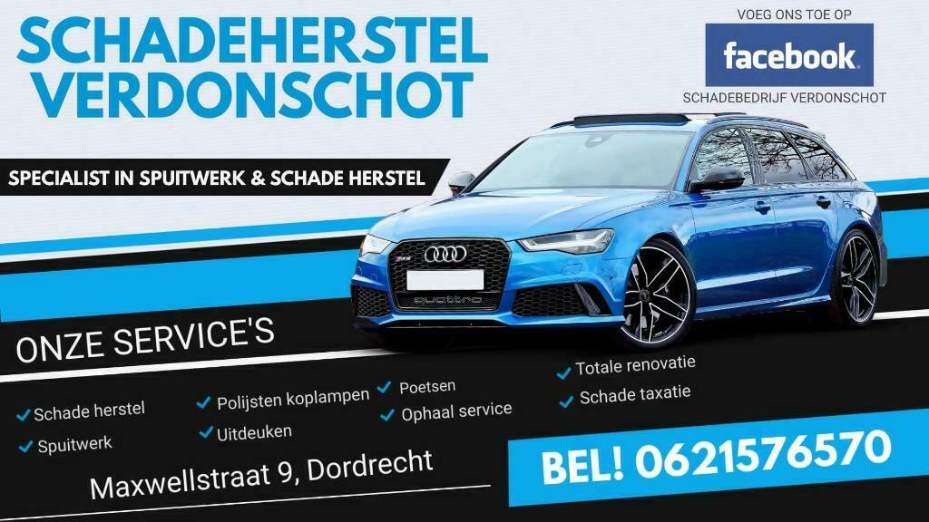 autoschadebedrijf spuiterij Verdonschot betaalbare prijs!, Lakschade of Spuitwerk
