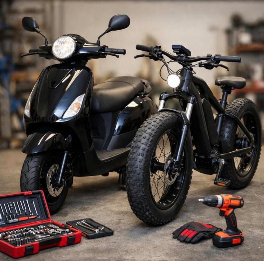 Scooter & Fatbike Reparatie en Onderhoud – Regio Eindhoven, Overige merken, Nieuw, Ophalen of Verzenden, 59 cm of meer