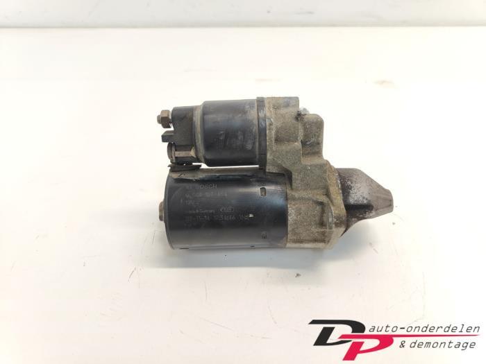 Startmotor van een Opel Vectra