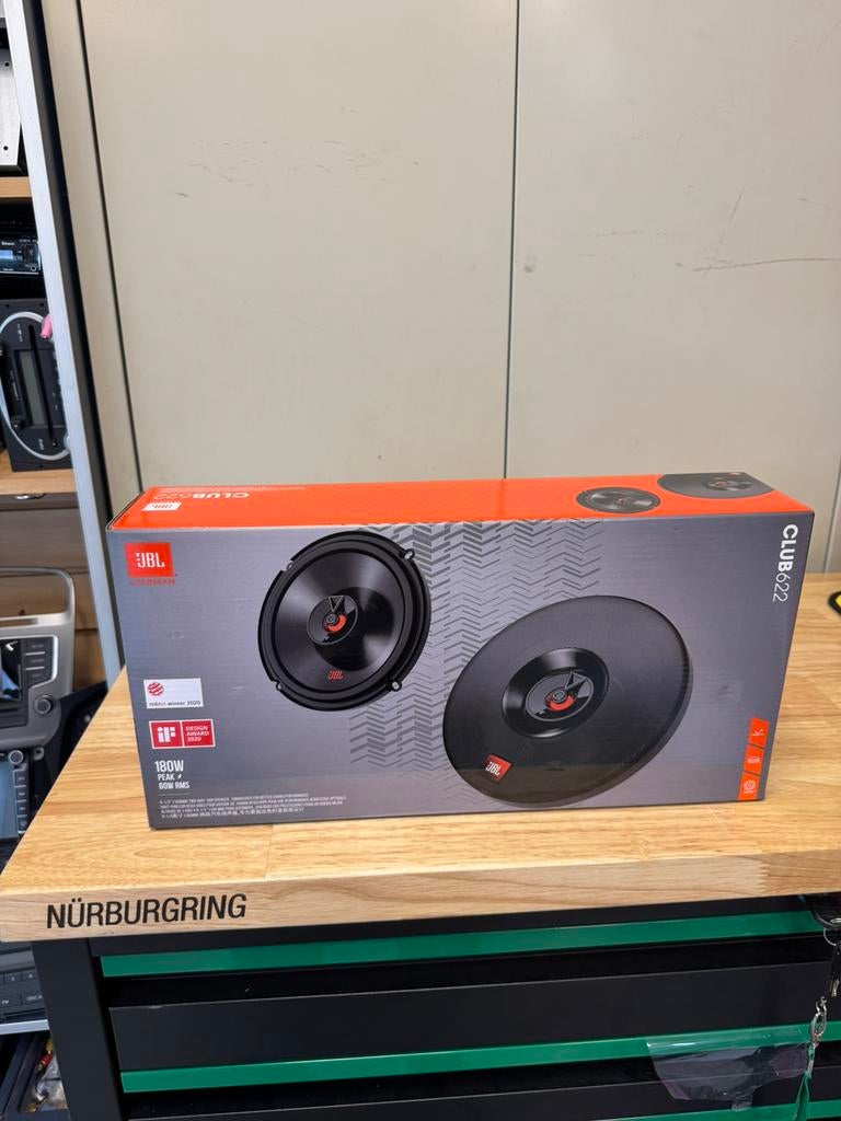 JBL CLUB622 INCL MONTAGE, Auto diversen, Autospeakers, Nieuw, Ophalen of Verzenden
