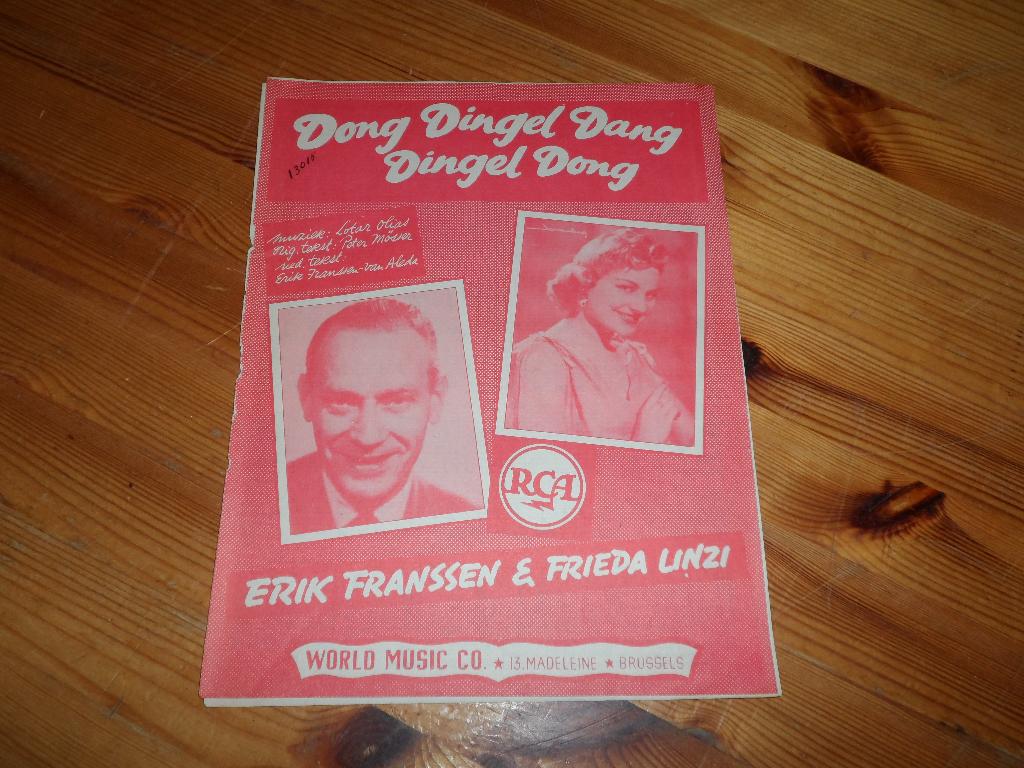 Don dingeldang dingeldong - lotar olias - frieda linzi, Gebruikt, Gitaar, Ophalen of Verzenden, Artiest of Componist