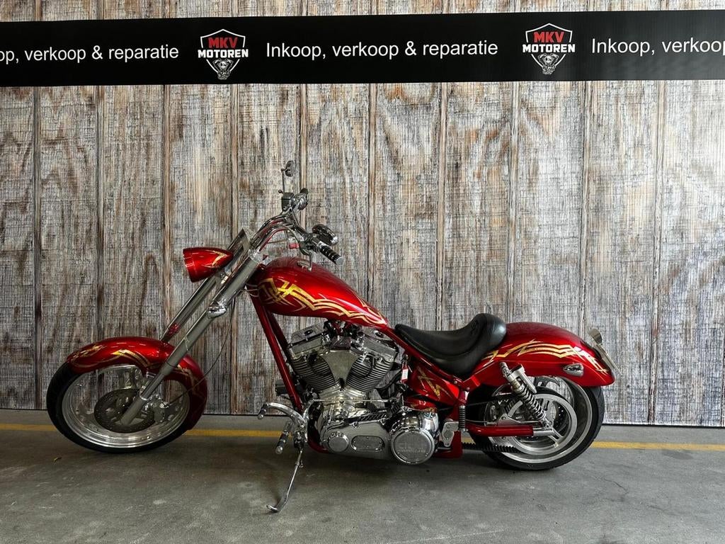 HARLEY-DAVIDSON ZELFBOUW (bj 2005), Titan chopper, 2 cilinders, Motorrijbewijs A, Bedrijf