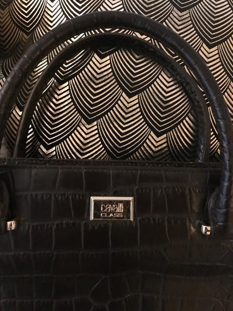 Cavalli Class handtas met krokodillenprint te koop, Sieraden, Tassen en Uiterlijk, Uiterlijk | Parfum, Ophalen of Verzenden, Zo goed als nieuw