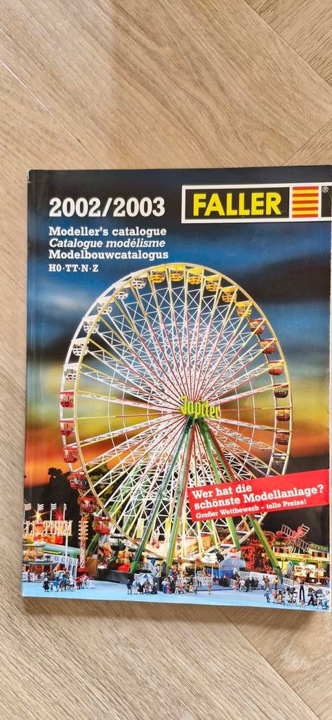 Faller Catalogus 2002/2003, Ophalen of Verzenden, Gelijkstroom of Wisselstroom, Boek, Tijdschrift of Catalogus, Overige merken