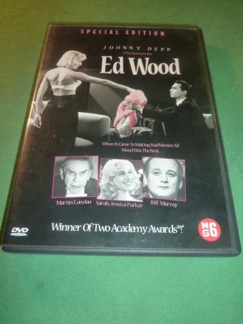 Ed Wood Tim Burton dvd Met Johnny Depp Patricia Arquette, Cd's en Dvd's, Alle leeftijden, Verzenden, Zo goed als nieuw, Overige gebieden