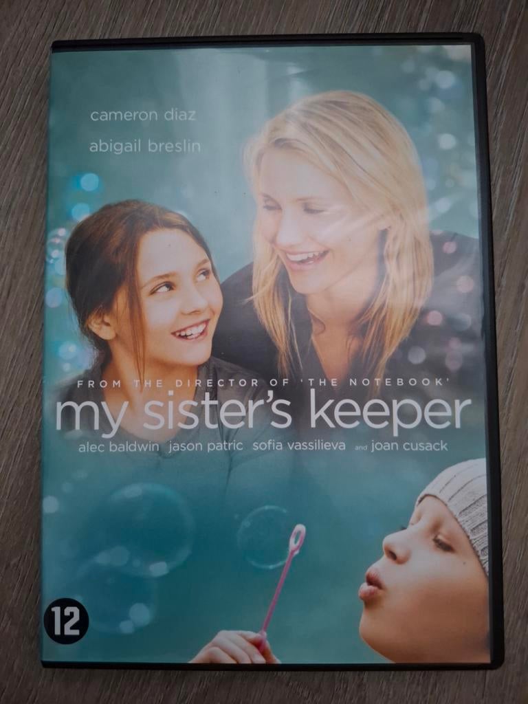 My sister's keeper dvd, Vanaf 12 jaar, Ophalen of Verzenden, Zo goed als nieuw