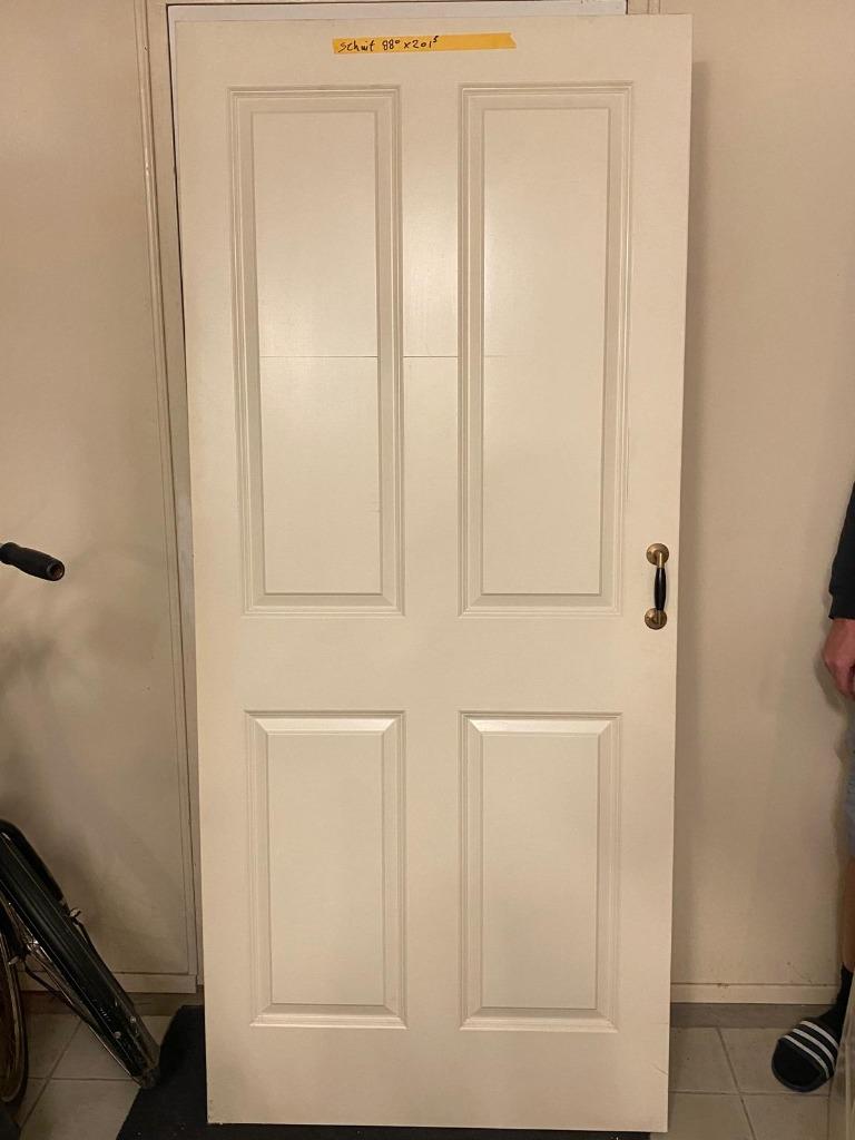 Antieke binnendeur, Ophalen, Gebruikt, 80 tot 100 cm, Binnendeur