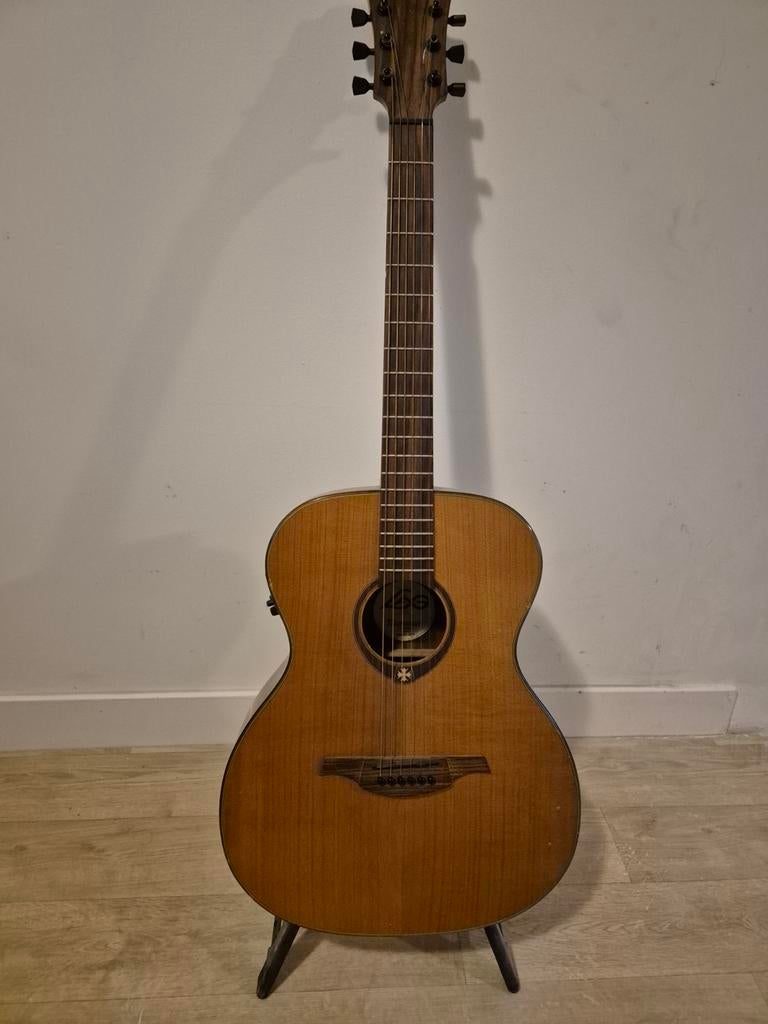 Westerse Gitaar - Massief en versterkt, Ophalen, Gebruikt, Western- of Steelstringgitaar, Met (piezo-)element