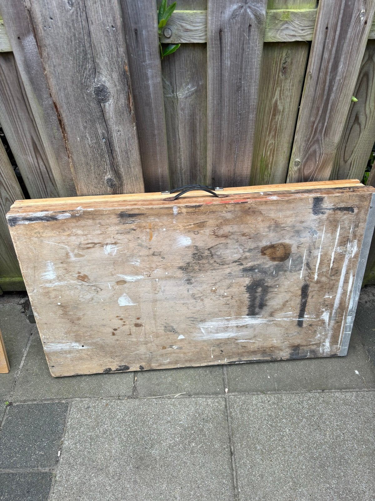 Goed gebruikte behangtafel - 198x58x68 cm, Ophalen, Gebruikt