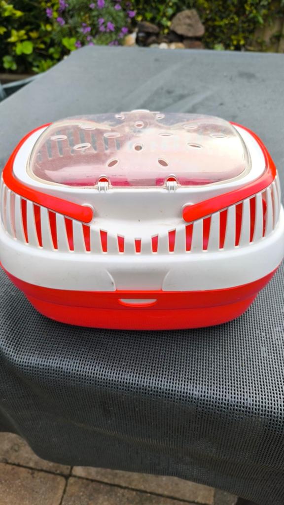 Ferplast reismand, Dieren en Toebehoren, Knaagdieren en Konijnen | Hokken en Kooien, Minder dan 75 cm, Zo goed als nieuw, Hamster