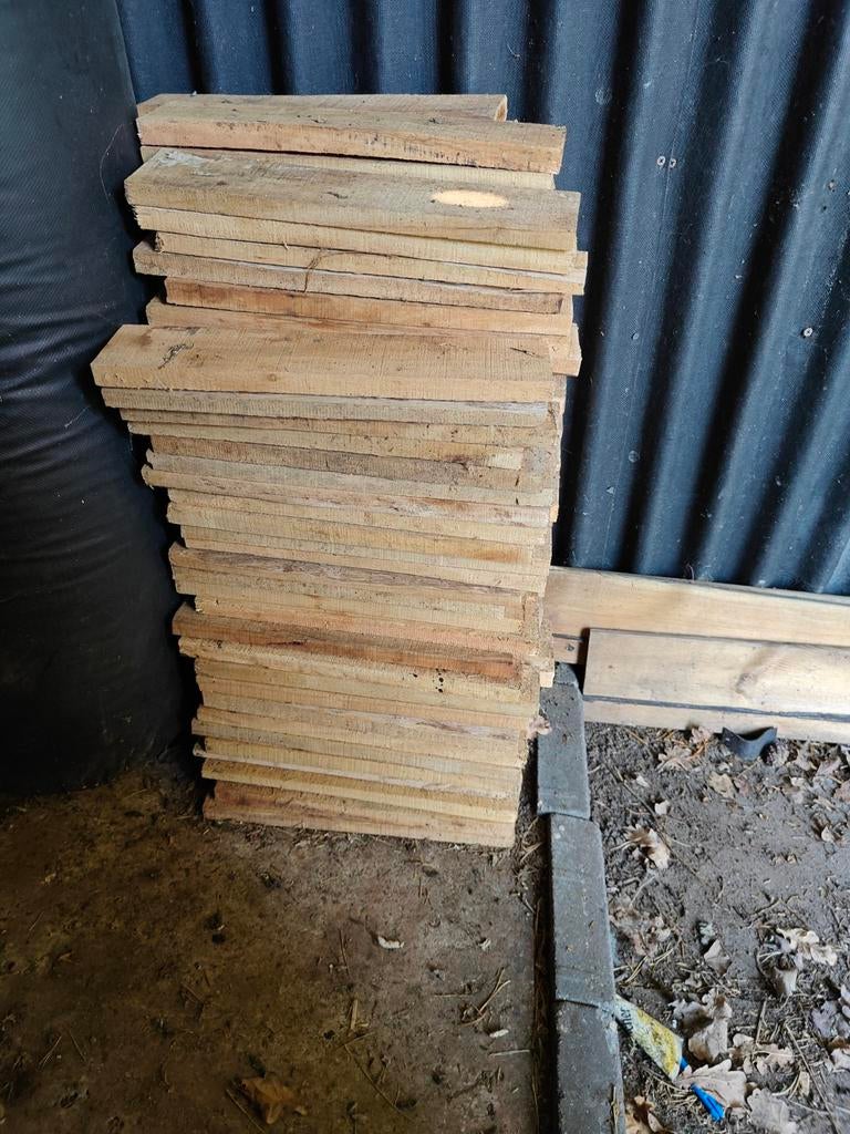 Hout azzurro, balken en klus, Ophalen