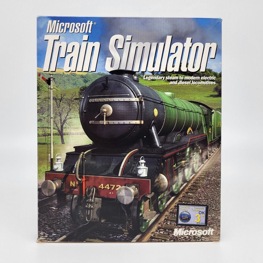 Microsoft Train Simulator 1.0 PC Big Box, Verzenden, 1 speler, Zo goed als nieuw, Nvt