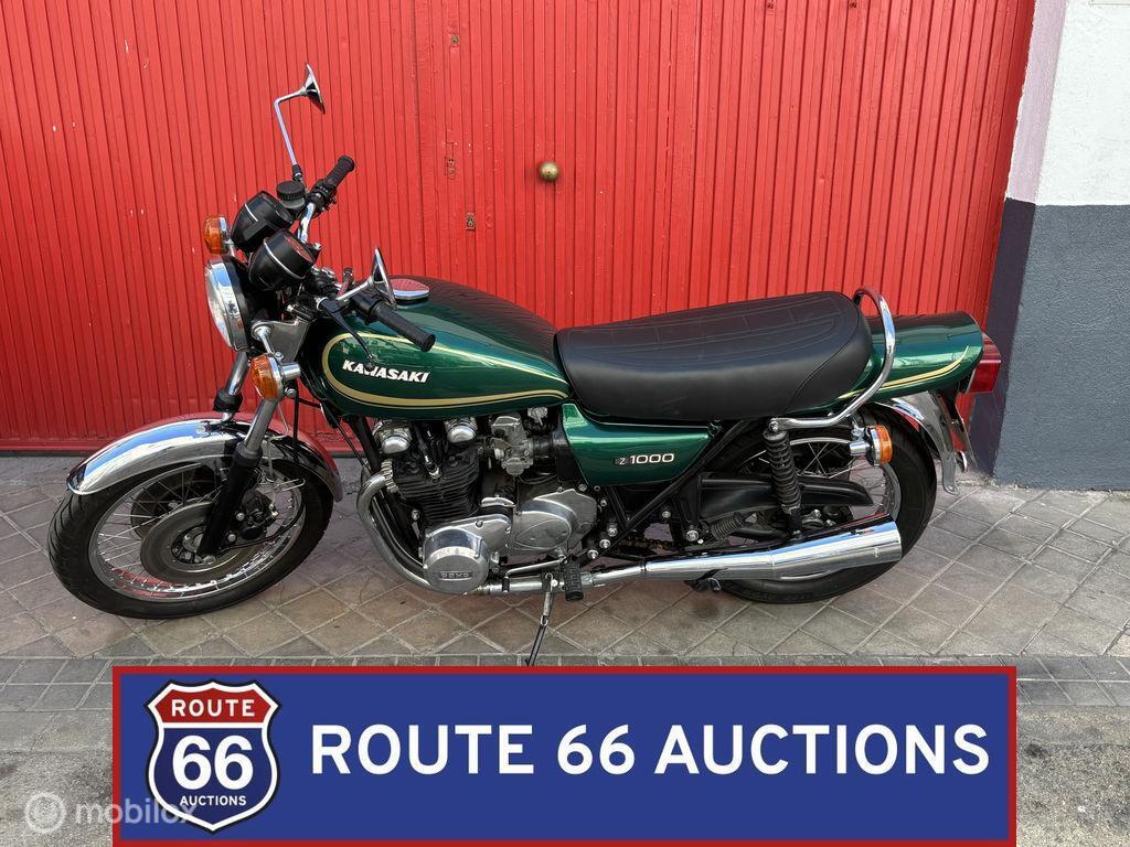 Kawasaki Z1000 A1 | 1978 | Route 66 Auctions, Overige merken, Overige carrosserieën, Zwart, Bedrijf