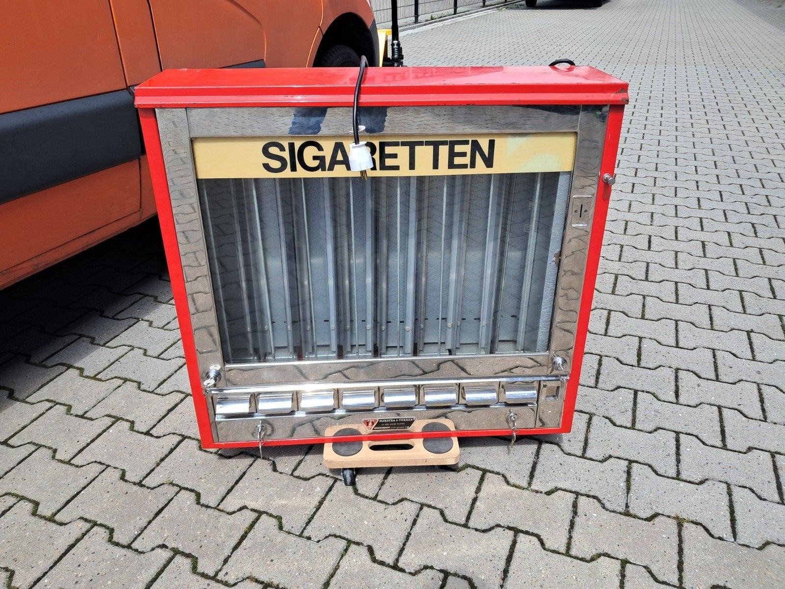 Dijkstra & Tukker Sigarettenautomaat uit de jaren 70e/80e., Ophalen, Eu, Gebruikt, Eu