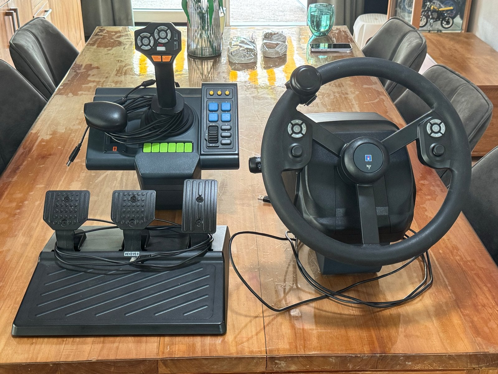 Hori Farming Vehicle Control System, Computers en Software, Joysticks, Ophalen, Zo goed als nieuw