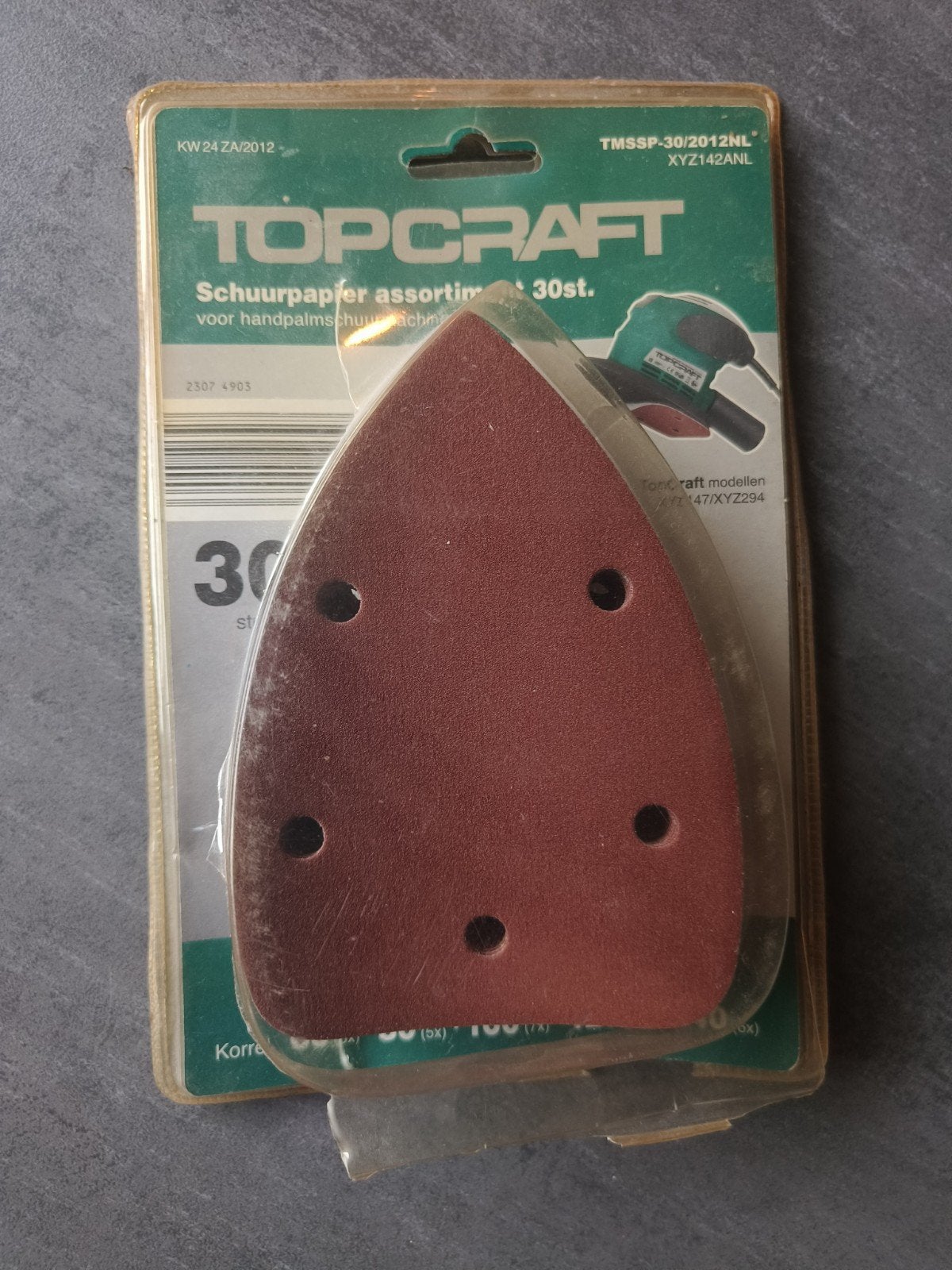 Topcraft schuurpapier voor modellen XYZ147/XYZ294, Doe-het-zelf en Verbouw, Ophalen of Verzenden