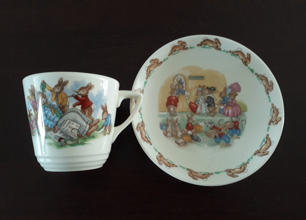 Royal Doulton Bunnykins Servies made in Engeland, Ophalen of Verzenden