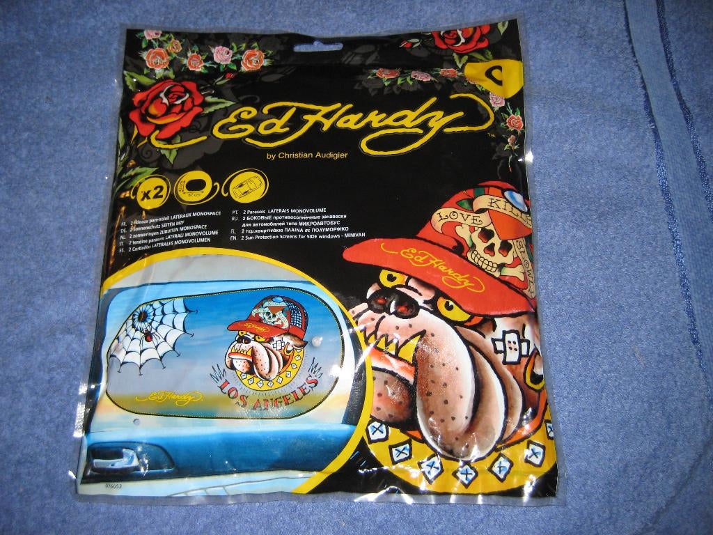 Nieuwe Ed Hardy zonbescherming voor autos (215), Ophalen of Verzenden, Nieuw