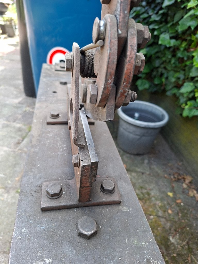 Peddinghaus hefboomplaatschaar 1 BR 4 op stevig onderstel, Ophalen, Gebruikt, Snijgereedschap, Overige merken