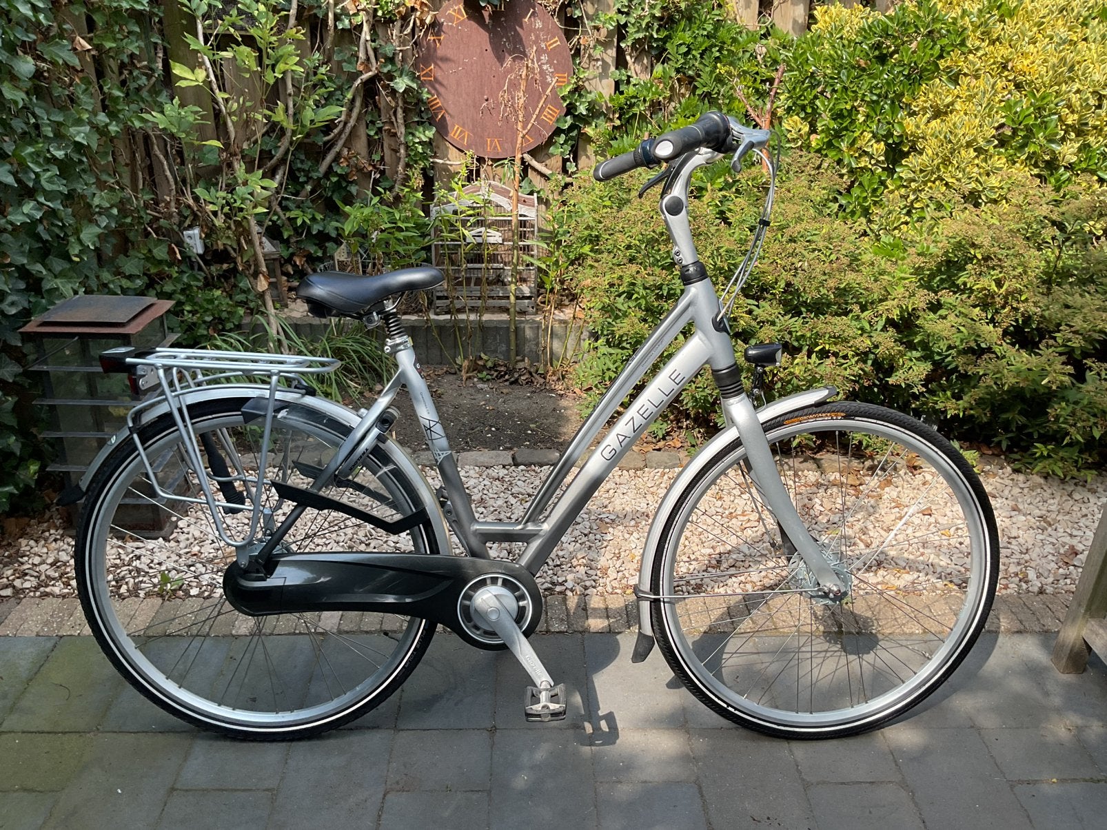 Mooie Gazelle Chamonix damesfiets., Ophalen, 53 tot 56 cm, Versnellingen, Zo goed als nieuw