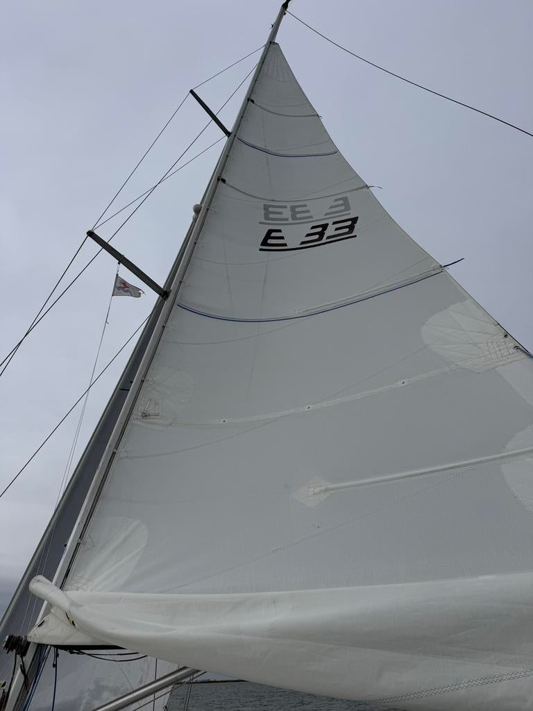 Grootzeil dacron 12.5x4.5, Ophalen of Verzenden, Zo goed als nieuw, Minder dan 15 m²