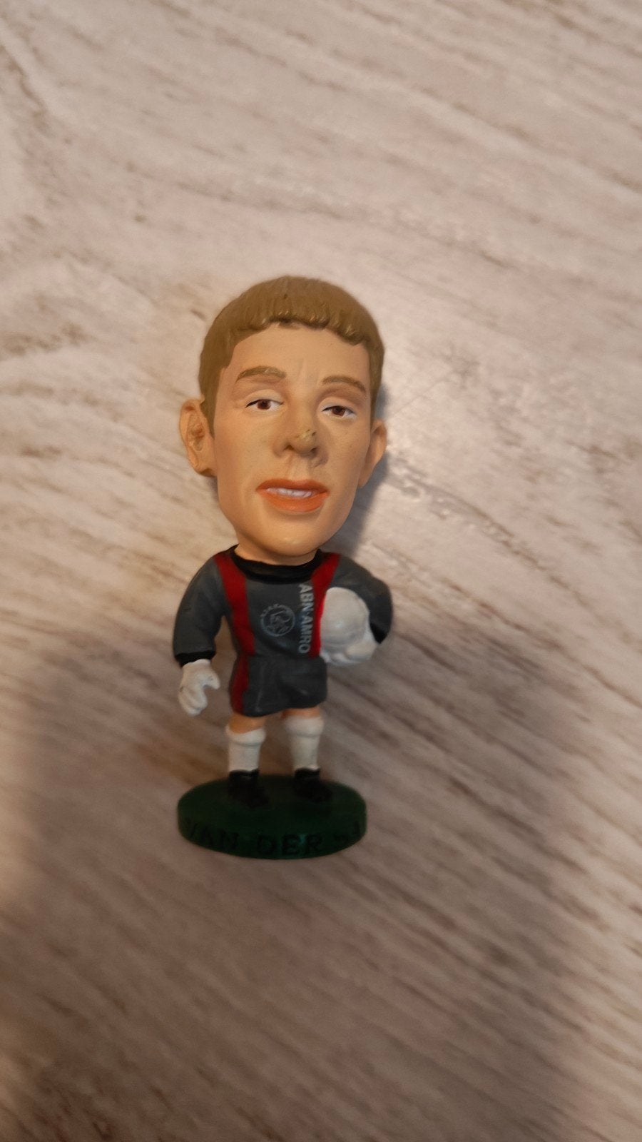 Edwin van der Sar Corinthian Pop. Neusje Beschadigd, Ophalen of Verzenden, Gebruikt