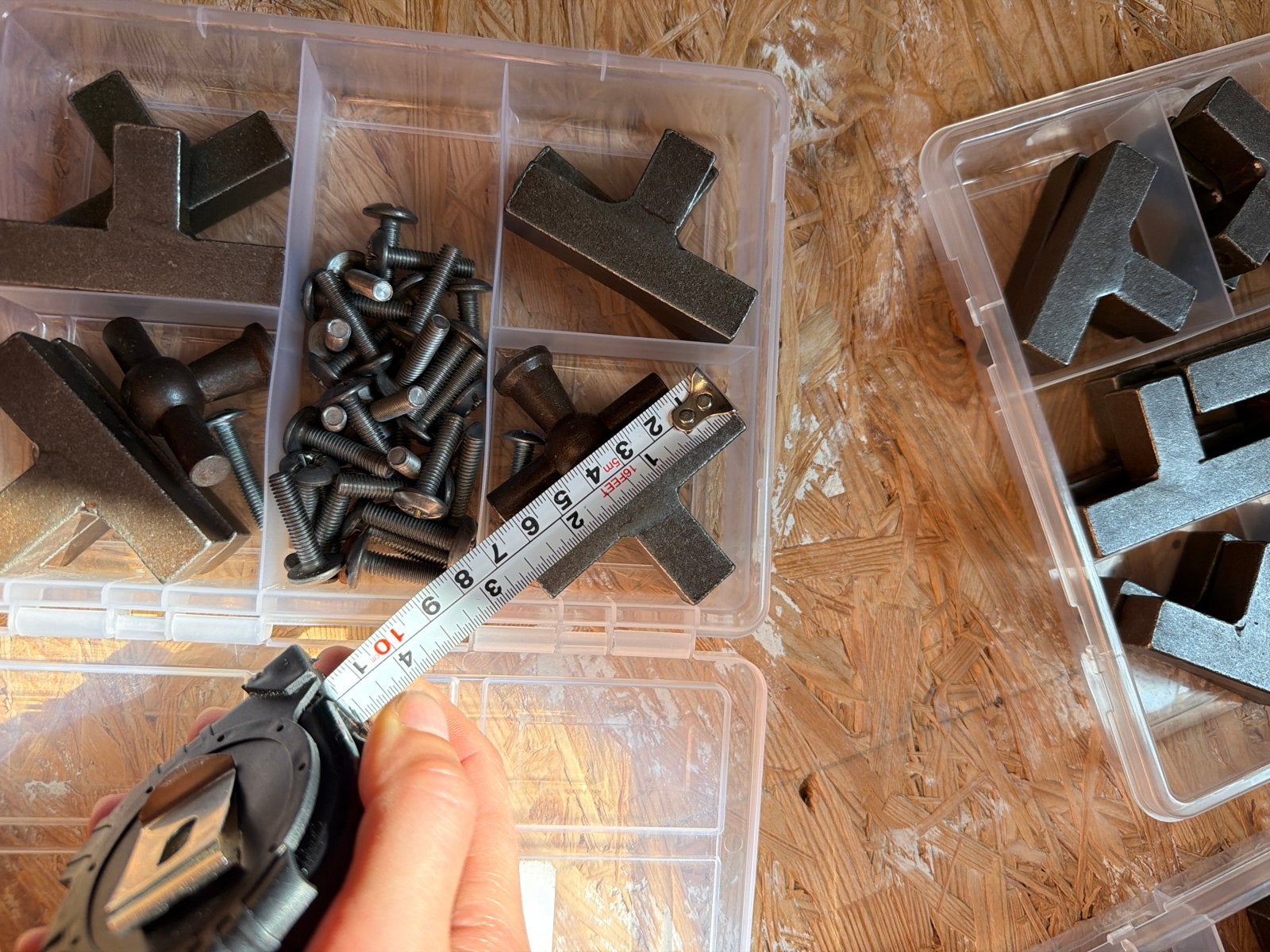 32 stuks T-vormige deurknoppen voor keuken of kast, Ophalen, Overige typen, Nieuw, Metaal