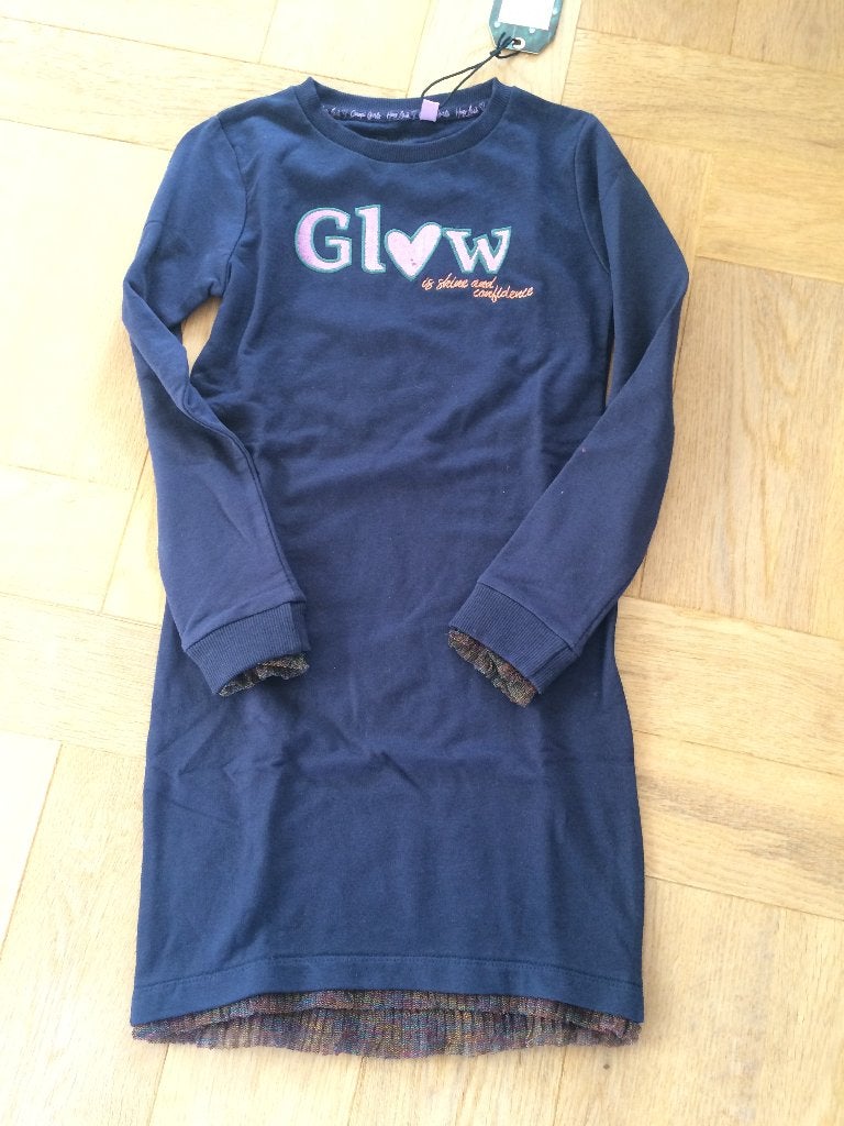 nieuw jurkje Quapi "Glow" maat 122/128, Meisje, Nieuw, Ophalen of Verzenden, Jurk of Rok