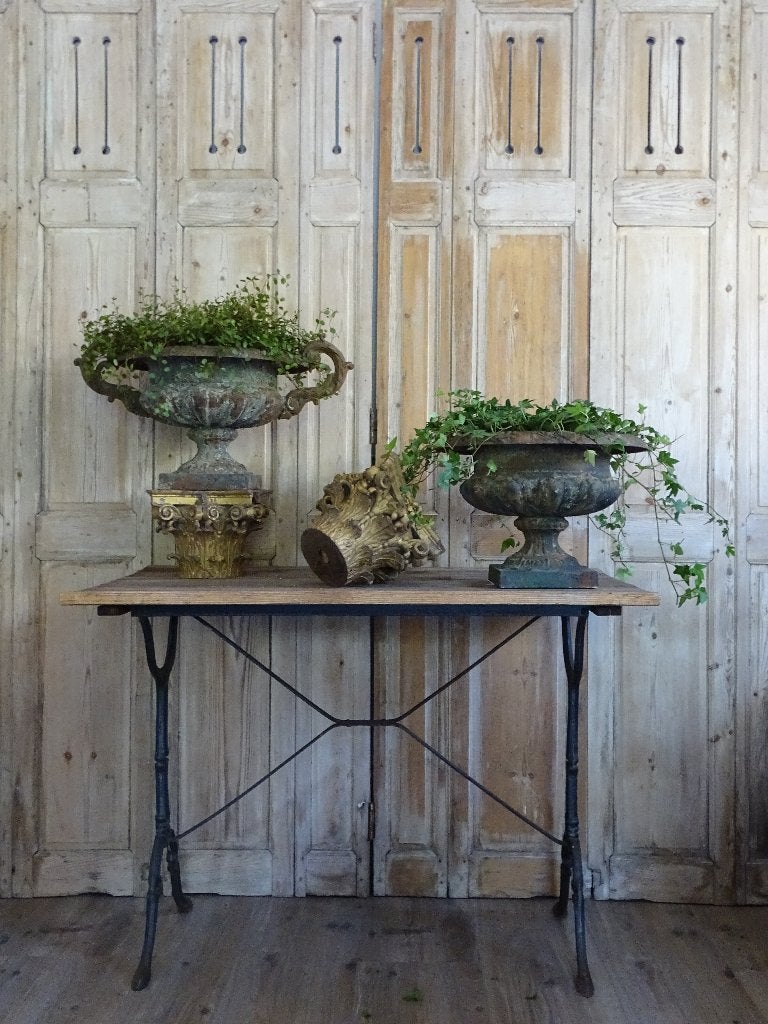 Franse jardinières, Ophalen