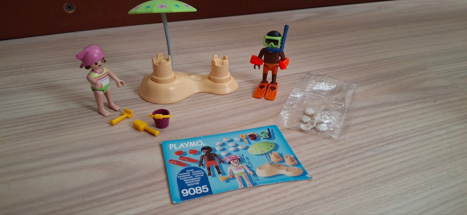 Playmobil 9085 Dagje strand, Complete set, Overige typen, Ophalen of Verzenden, Zo goed als nieuw