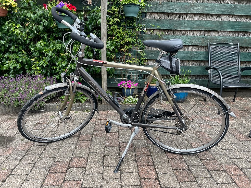 Sportieve Gazelle Fiets, 28 inch, Gebruikt, Vering, Velgrem